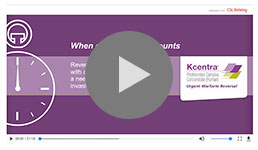 Educational Videos – Pharmacology of warfarin, Clinical Trials, Calculating a Dose, Reconstitution, Administration and Product Highlights